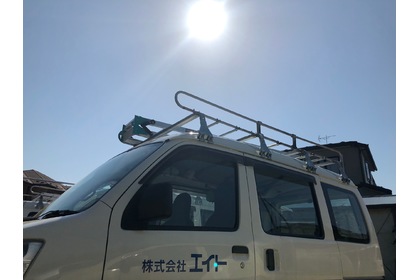 エイト営業車と太陽