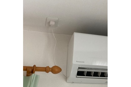 エアコン専用コンセント増設